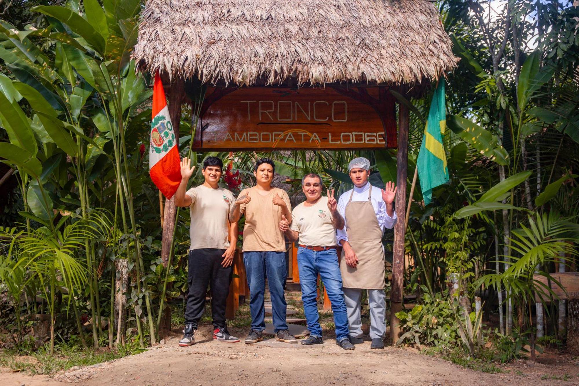 Tronco Tambopata Adventure Hotell Puerto Maldonado Eksteriør bilde